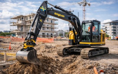 Byggmaskiner som är utvecklade i Sverige